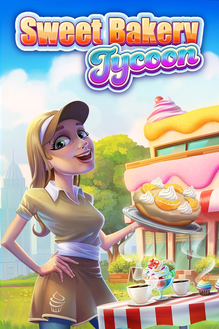 Recurso de arte da caixa Tacoon Sweet Bakery