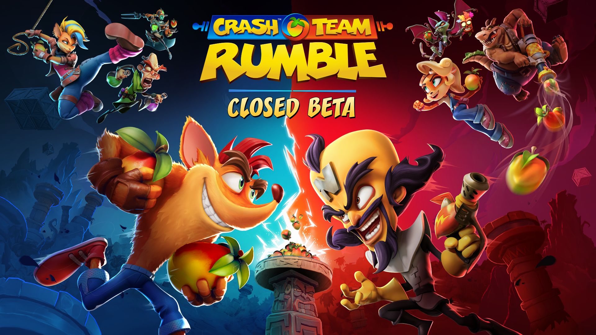 Entre no beta fechado de Crash Team Rumble hoje
