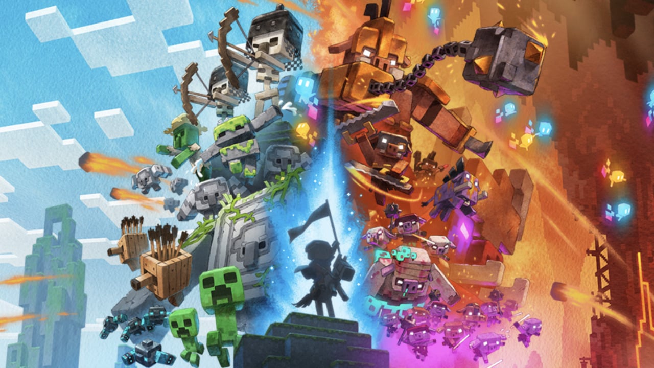 Gráficos do Reino Unido: Minecraft Legends vende Gangbusters no Switch