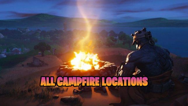 Todos os locais de fogueira em Fortnite capítulo 4 temporada 2: mapa e onde eles estão?