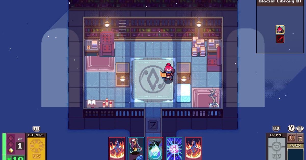 Dungeon Drafters é um jogo de tática baseado em turnos e inclui minha nova biblioteca favorita