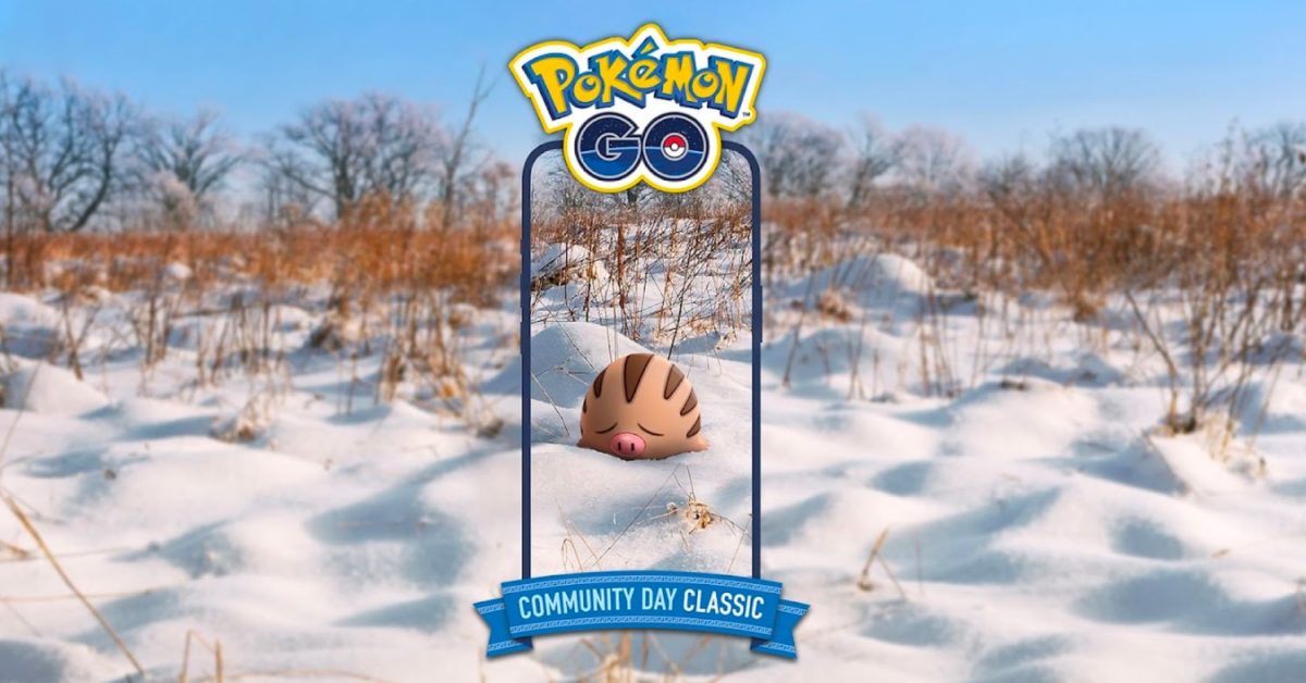 Hoje é o clássico dia da comunidade Swinub no Pokémon GO