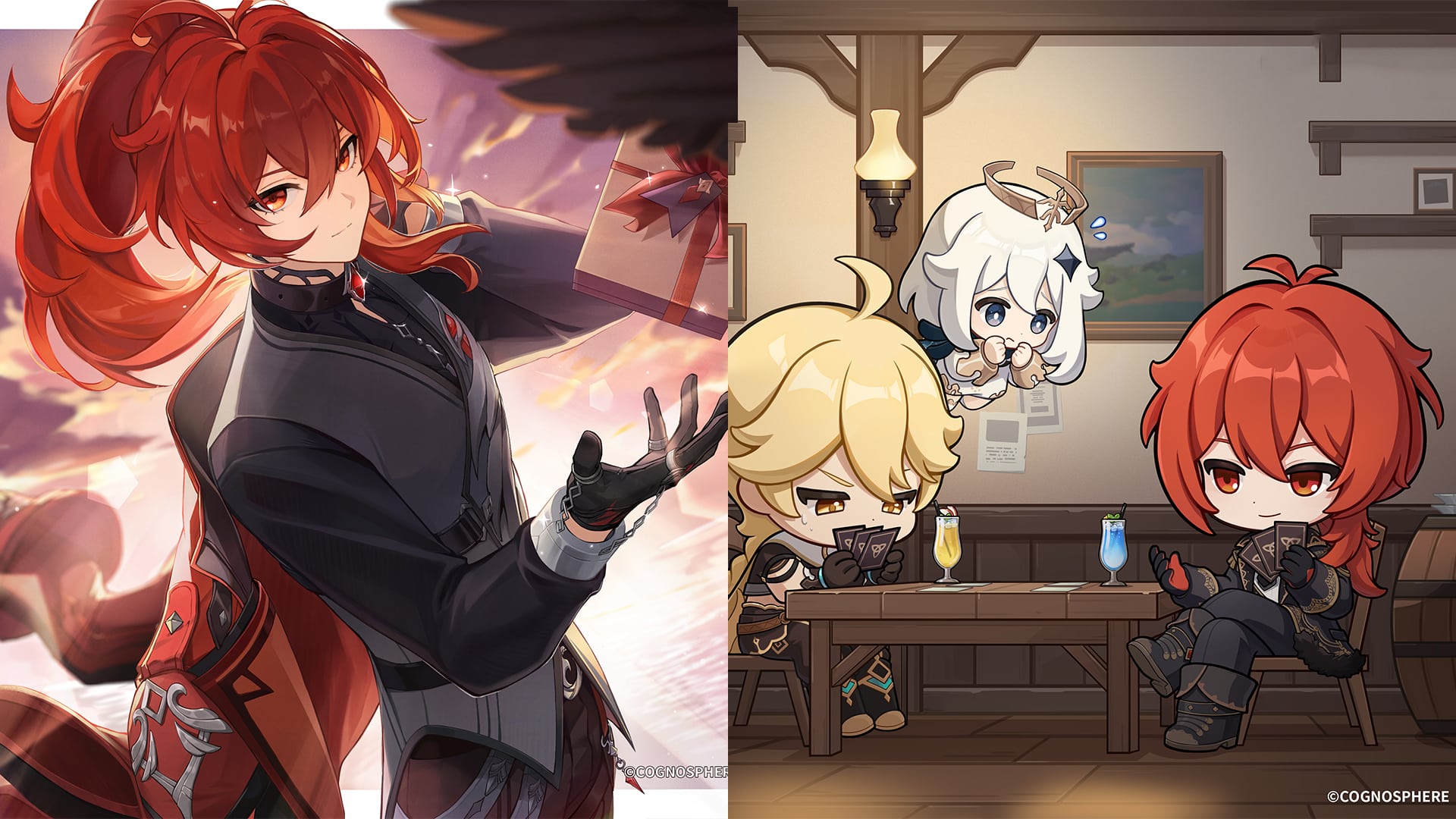 Genshin Impact compartilha nova arte comemorando o aniversário de Diluc