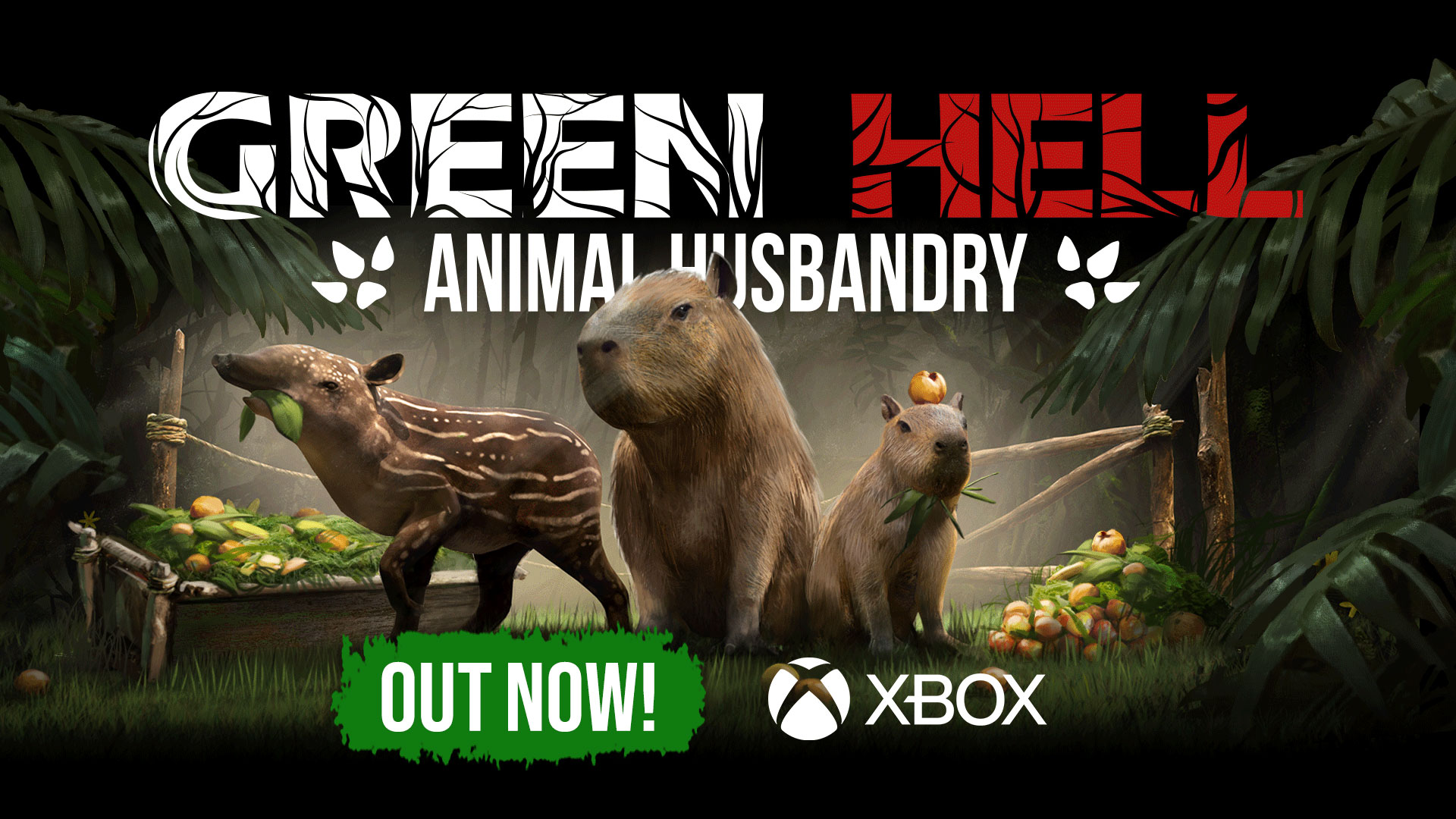 Green Hell - Animal Husbandry Free Update já está disponível no Xbox