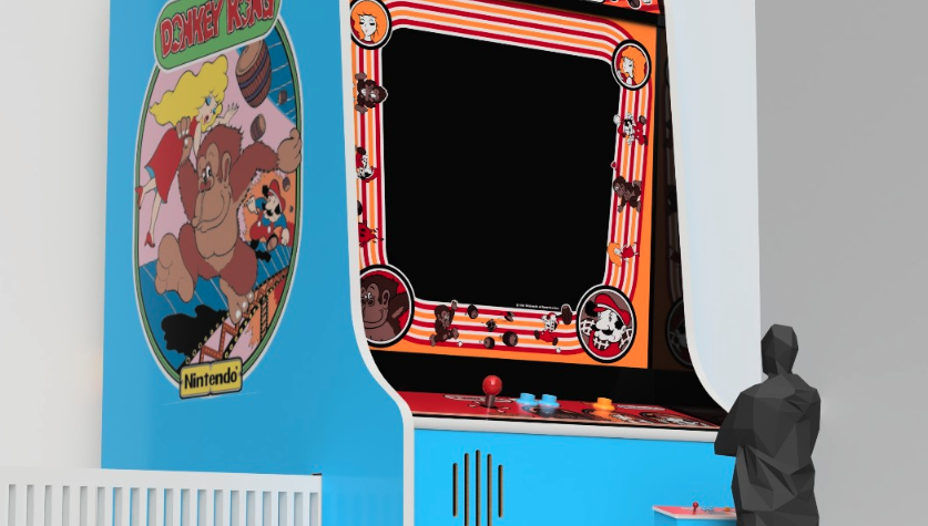Armário de arcade Donkey Kong de 20 pés, o maior do mundo, está chegando a um museu neste verão