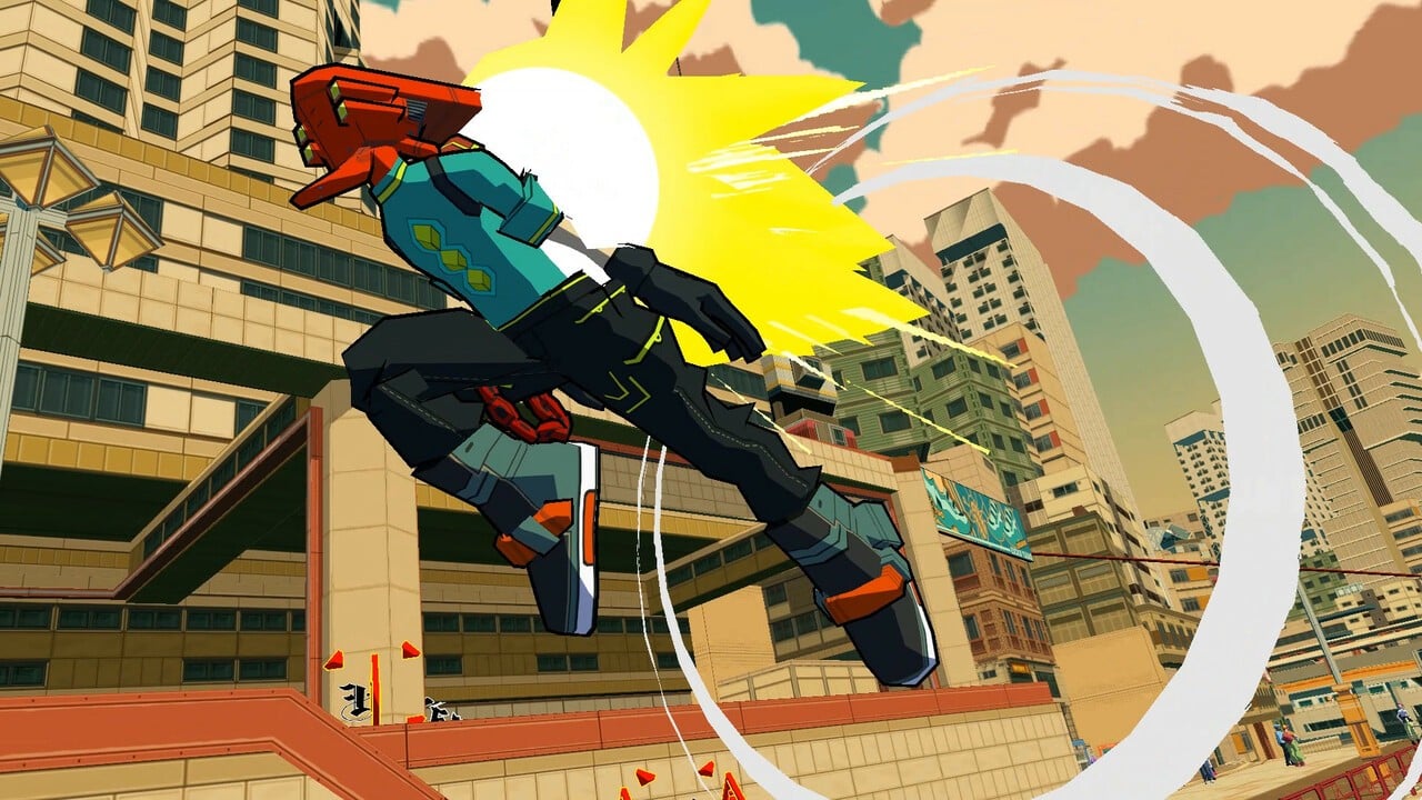 Bomb Rush Cyberfunk traz suas vibrações inspiradas no rádio Jet Set para Switch em agosto