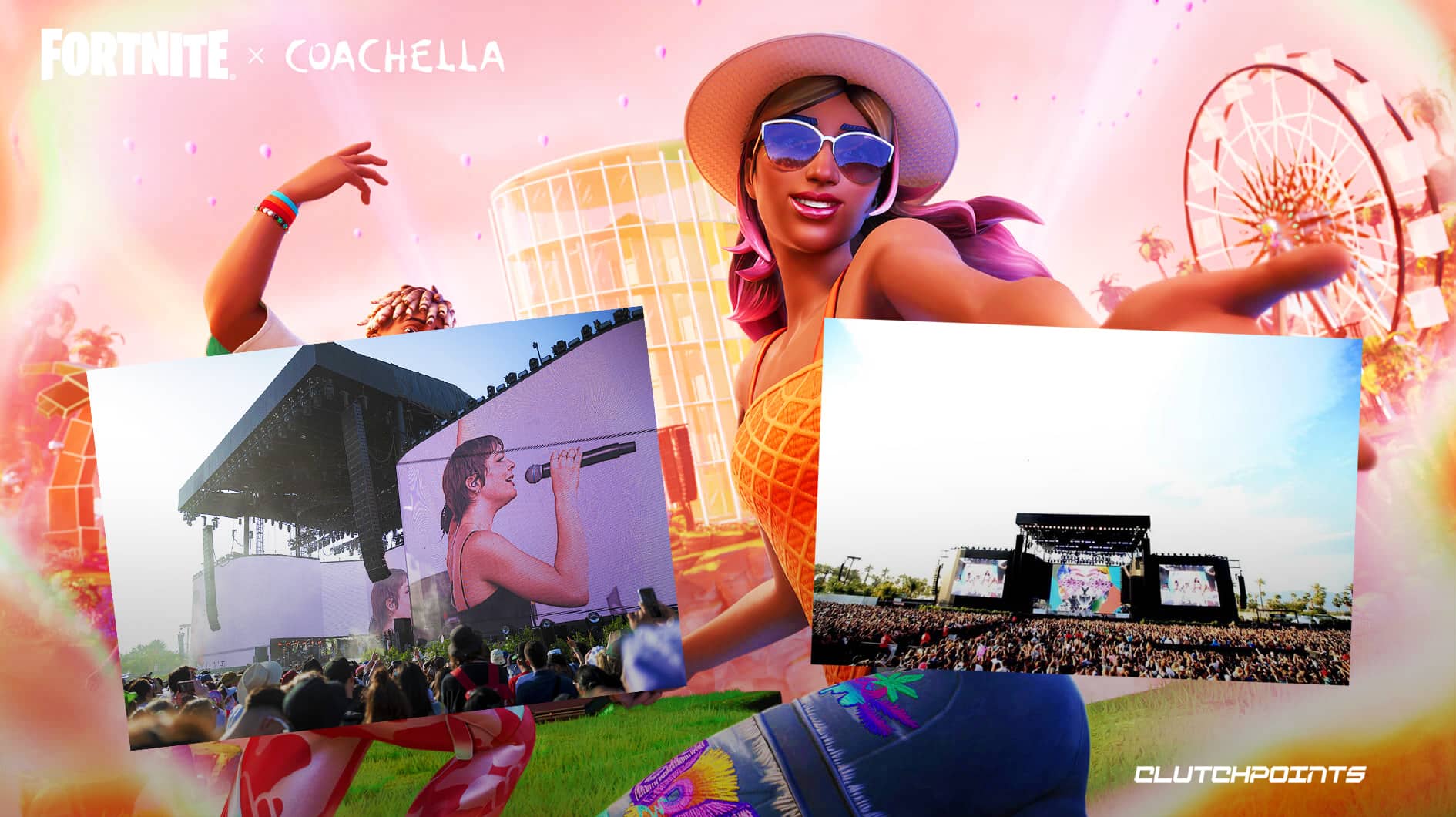 Fortnite e Coachella colaboram para experiência virtual