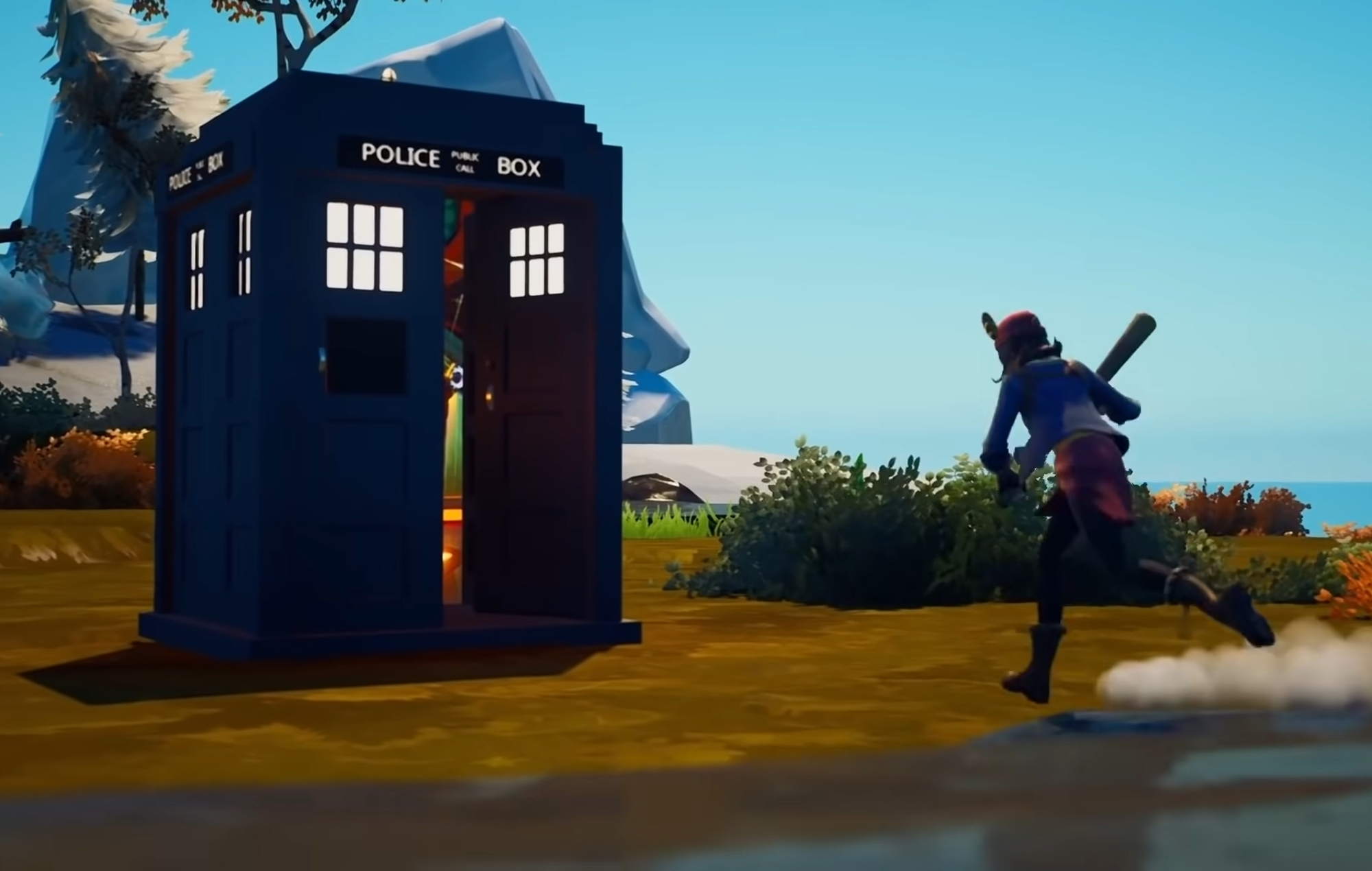 'Fortnite' está recebendo um evento crossover de 'Doctor Who'