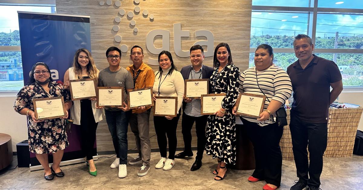 GTA premia funcionários com Prêmio de Voluntariado do Presidente |