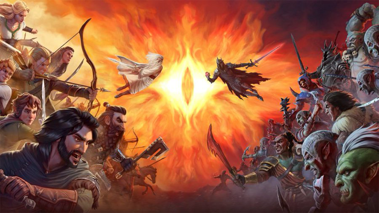 O jogo para celular Senhor dos Anéis chega em maio