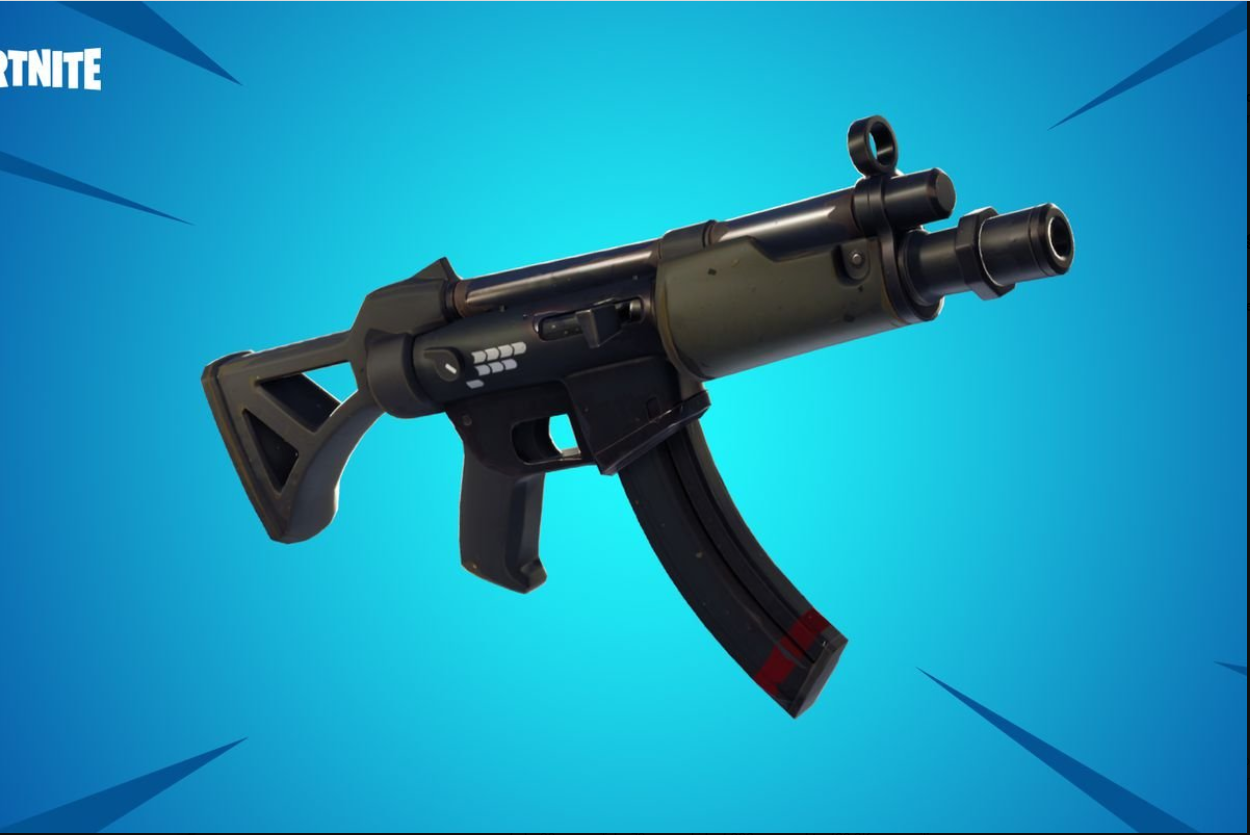 Submetralhadora revelada em Fortnite