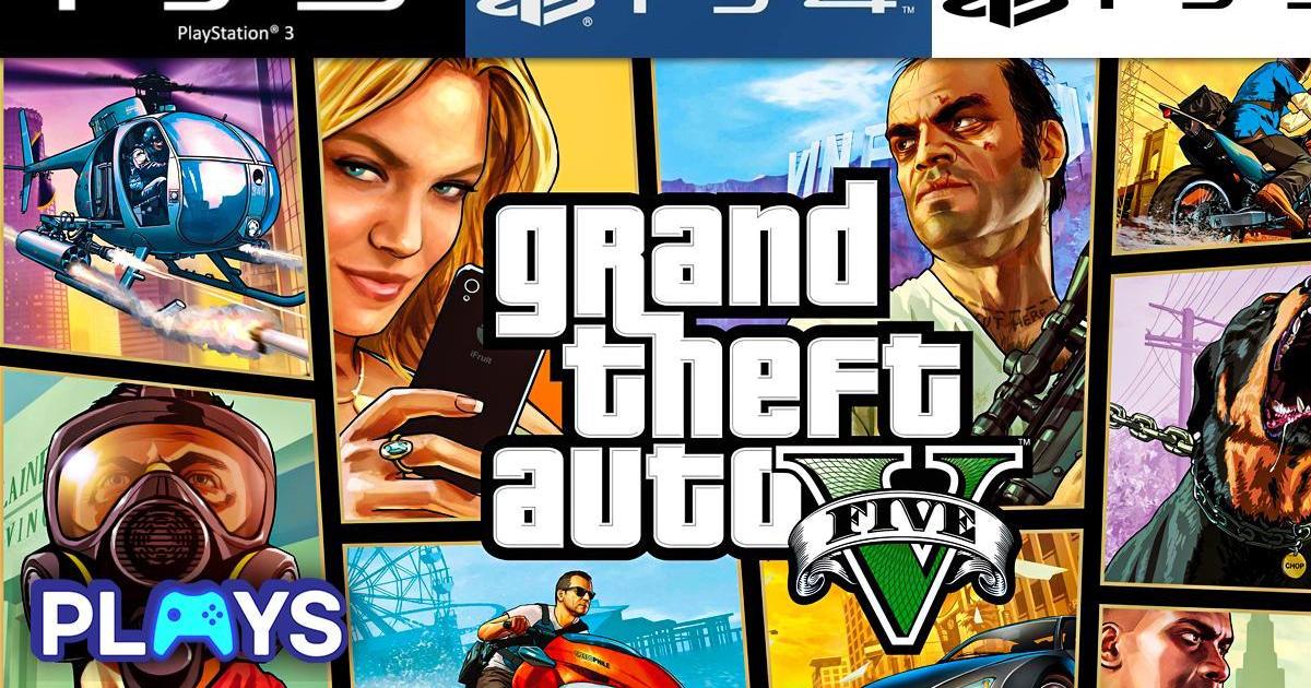 Todas as versões do GTA 5