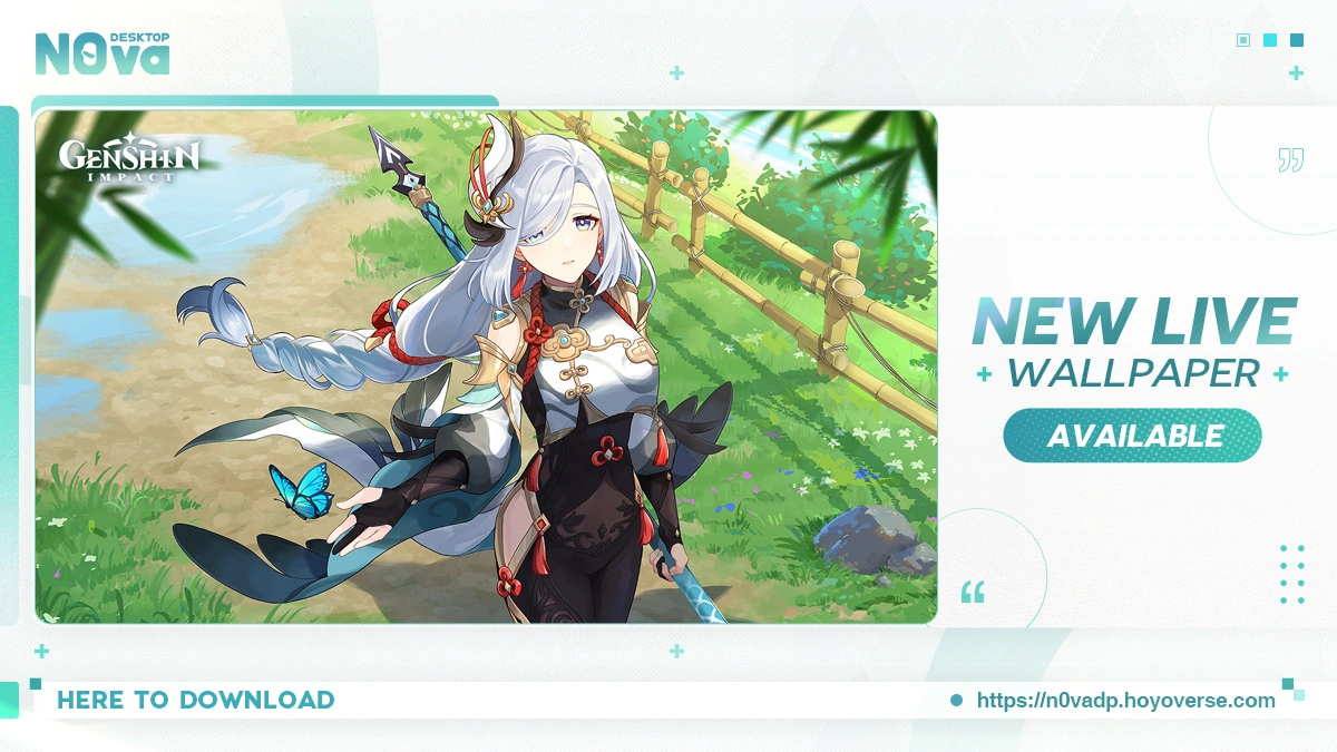 Latest Genshin Impact Live Wallpaper Features Shenhe