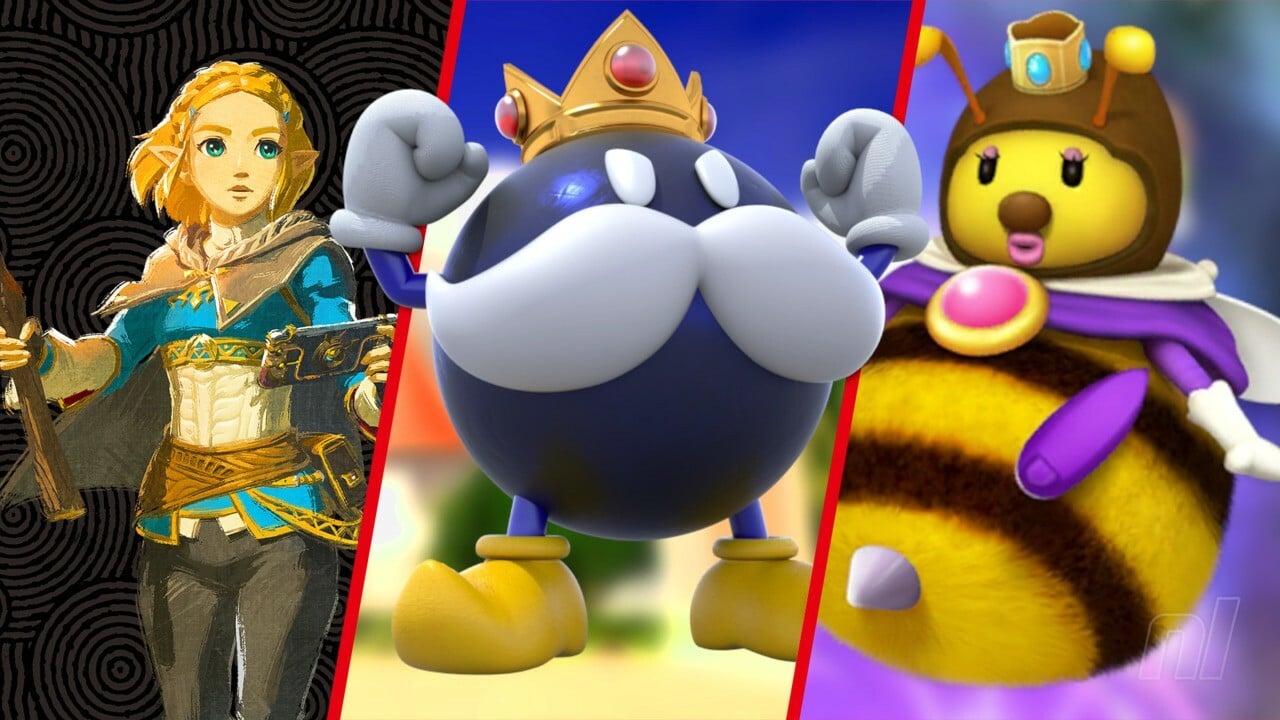 Melhores membros da realeza nos jogos da Nintendo - Quem é o seu favorito?