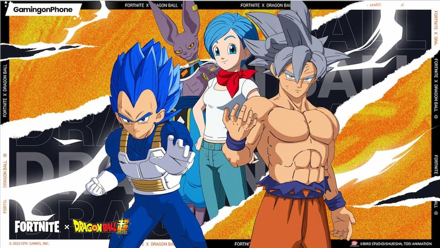 Fortnite Dragon Ball Skins, Fortnite Dragon Ball Super collaboration
