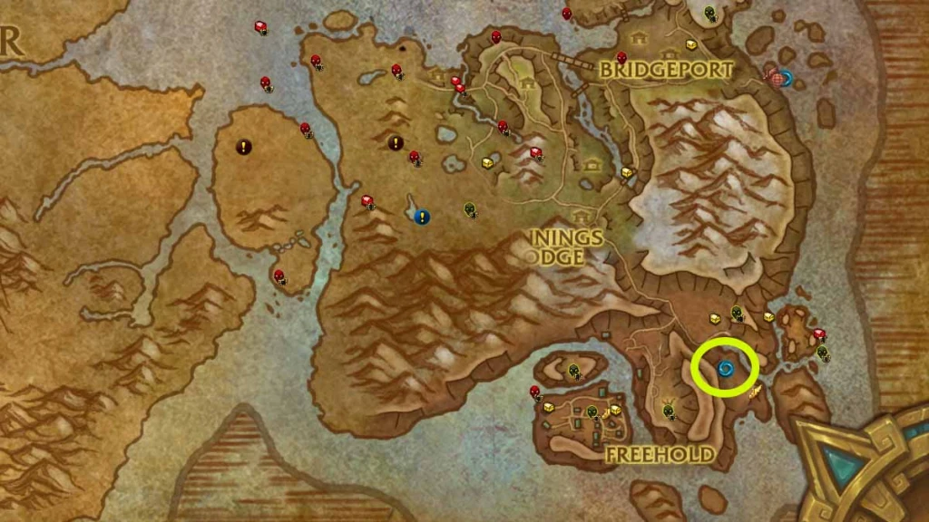 Onde encontrar Freehold em WoW Dragonflight Temporada 2