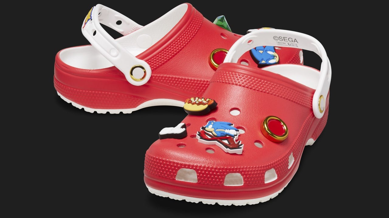 Em breve você poderá ir mais rápido em Sonic the Hedgehog Crocs