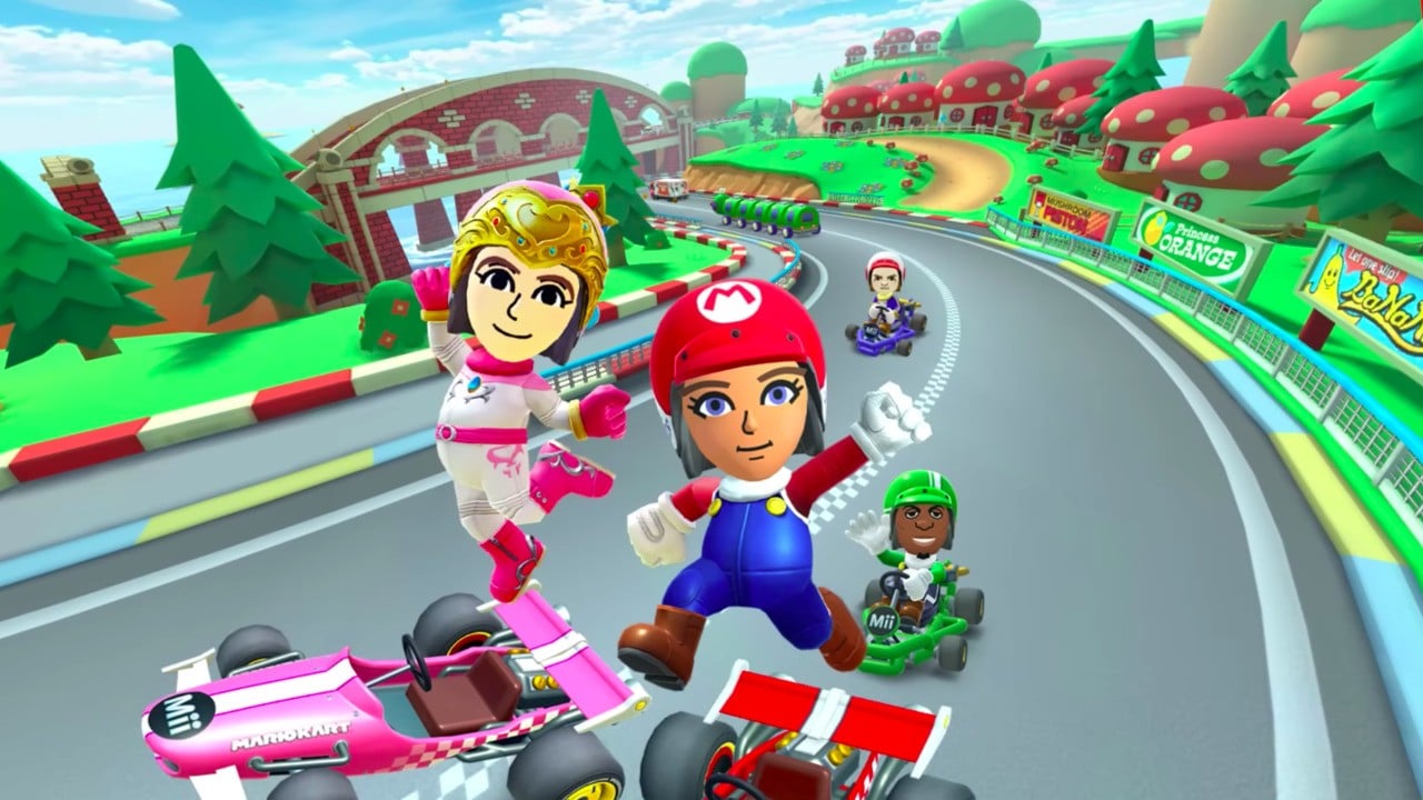 Mario Kart Tour traz de volta Mushroom Bridge para a próxima turnê Mii