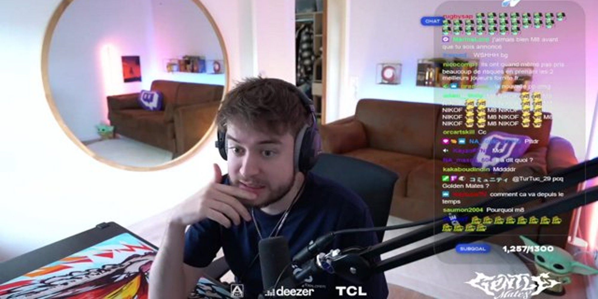 nikof transmitindo com bate-papo