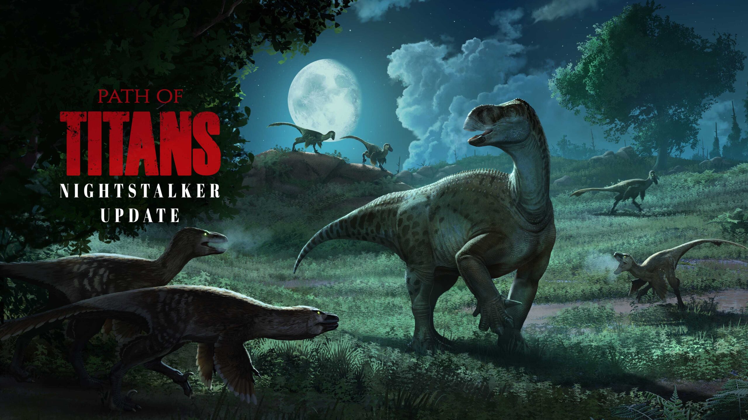 Path of Titans lança atualização Night Stalker – Dinossauros no Sudário da Escuridão