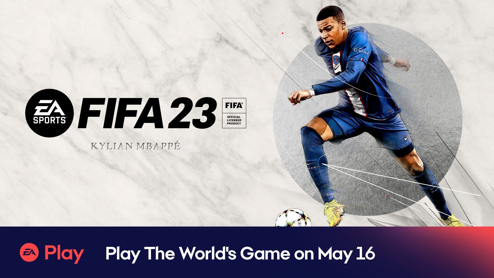 Jogue o jogo do mundo com FIFA 23, chegando na lista de jogos amanhã