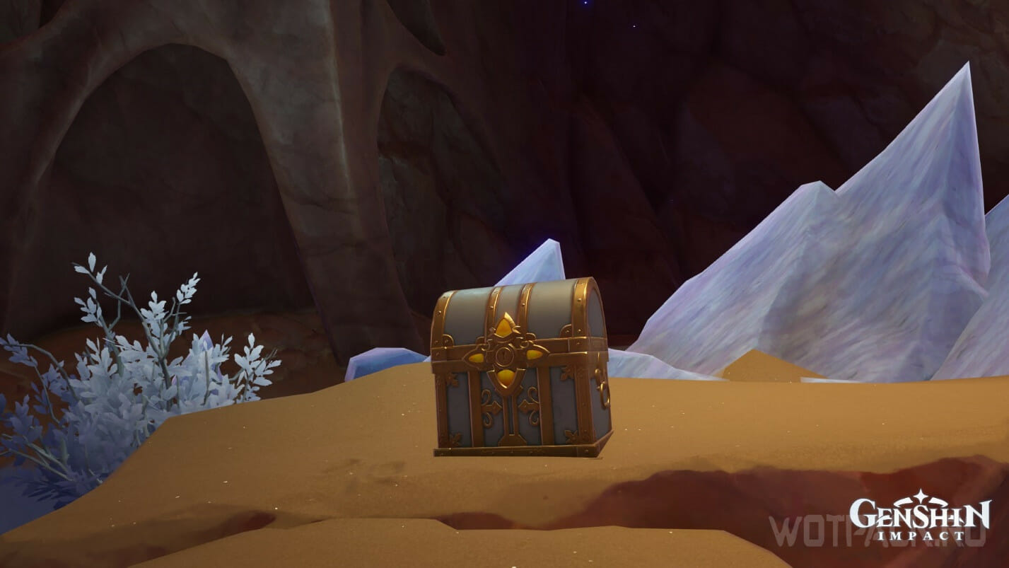 Luxurious chest in the Path of Memories event