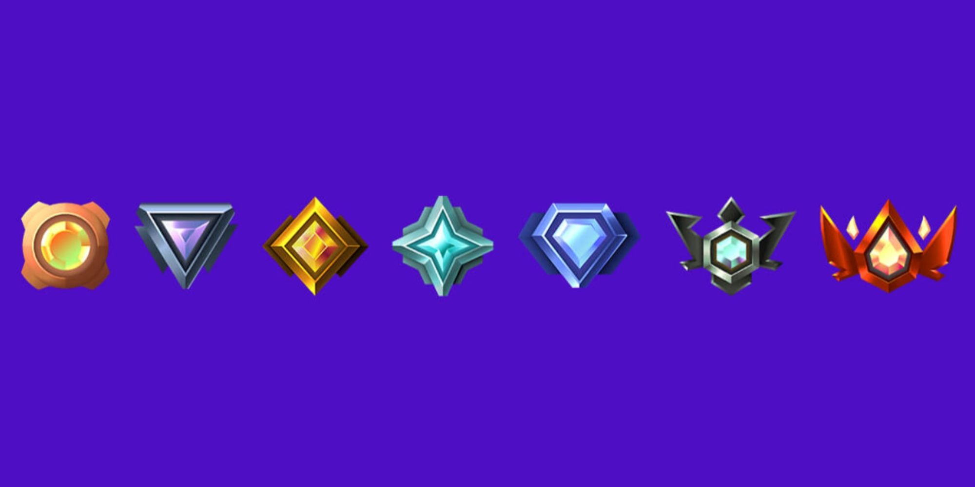seven of fortnite's new ranks