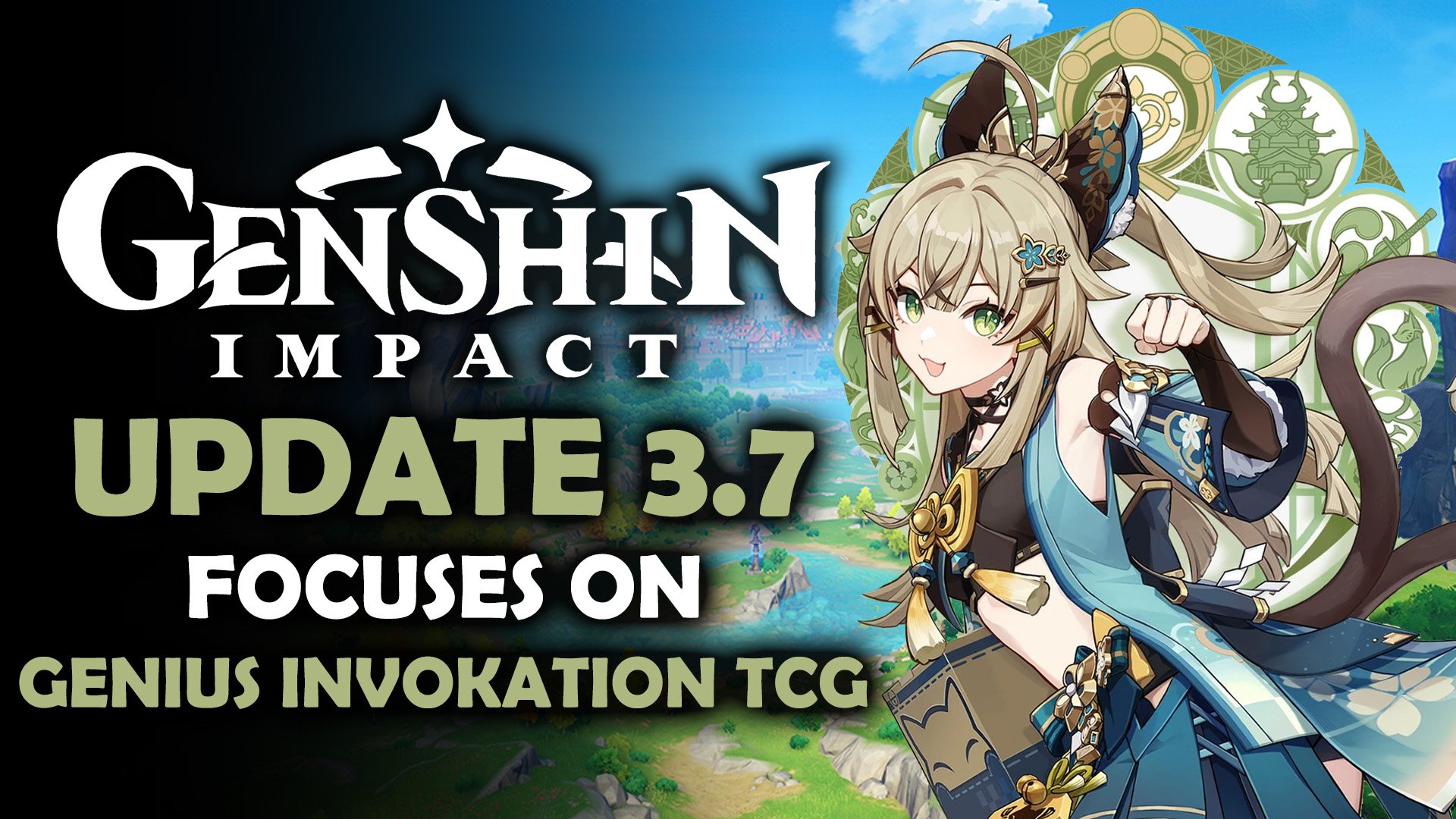 Genshin Impact 3.7 Winds Down and Focuses on Events and the TCG