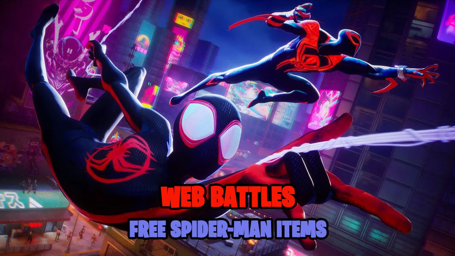 Spider-Battles em Fortnite: como obter itens gratuitos de Spider-Man: Across the Spider-Verse