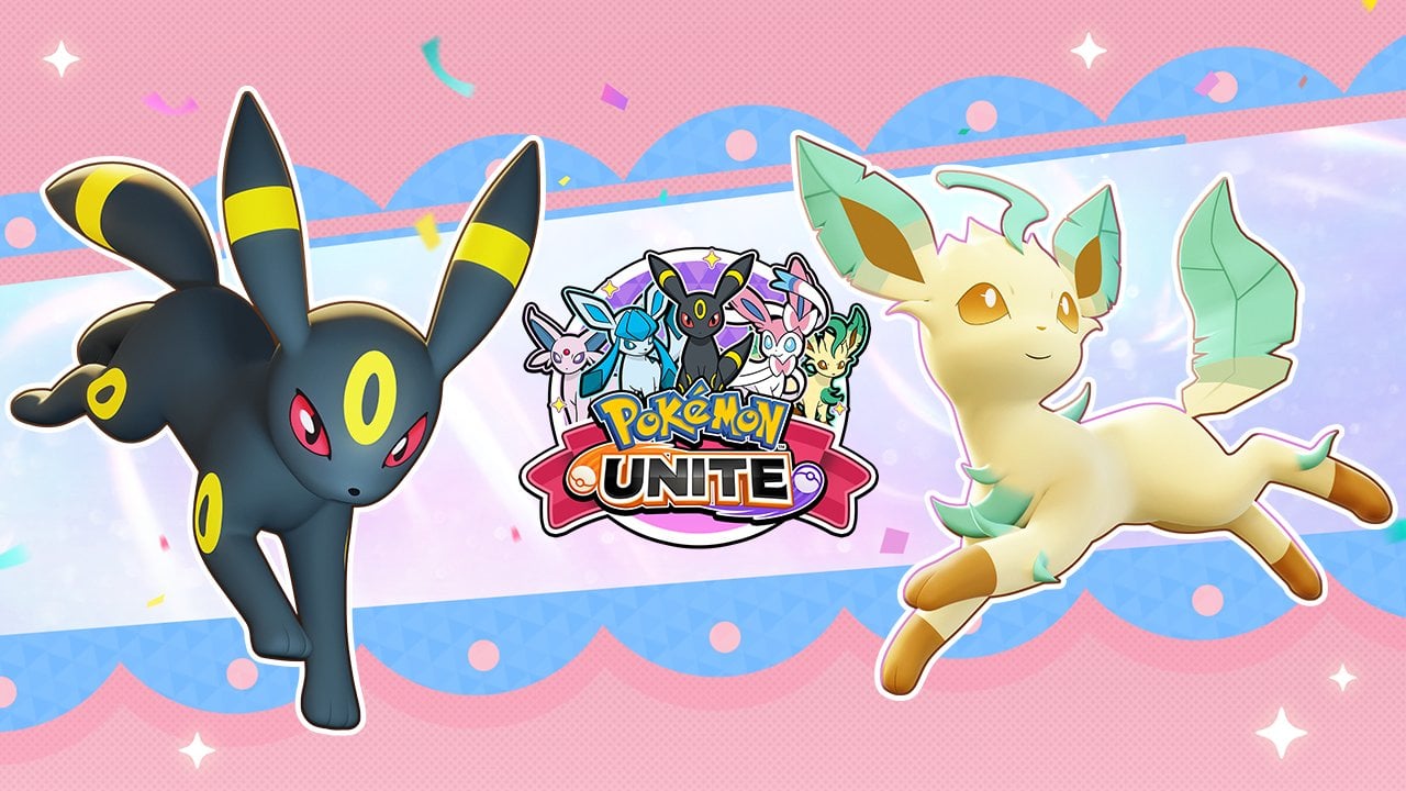 Umbreon e Leafeon vão para o Pokémon Unite