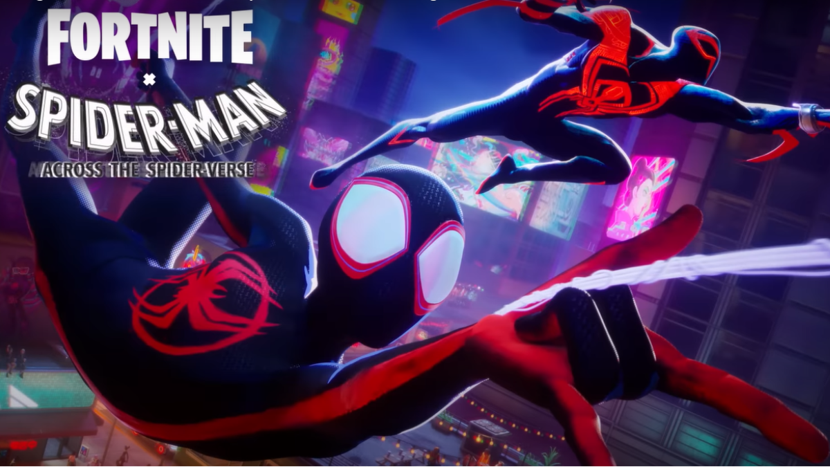 "Across the Spider-Verse" x "Fortnite"