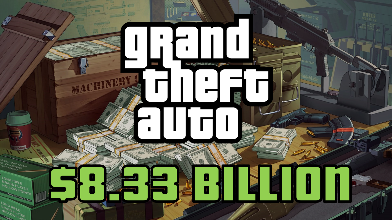 As receitas da franquia Grand Theft Auto quebram US$ 8,33 bilhões desde o lançamento de GTA V