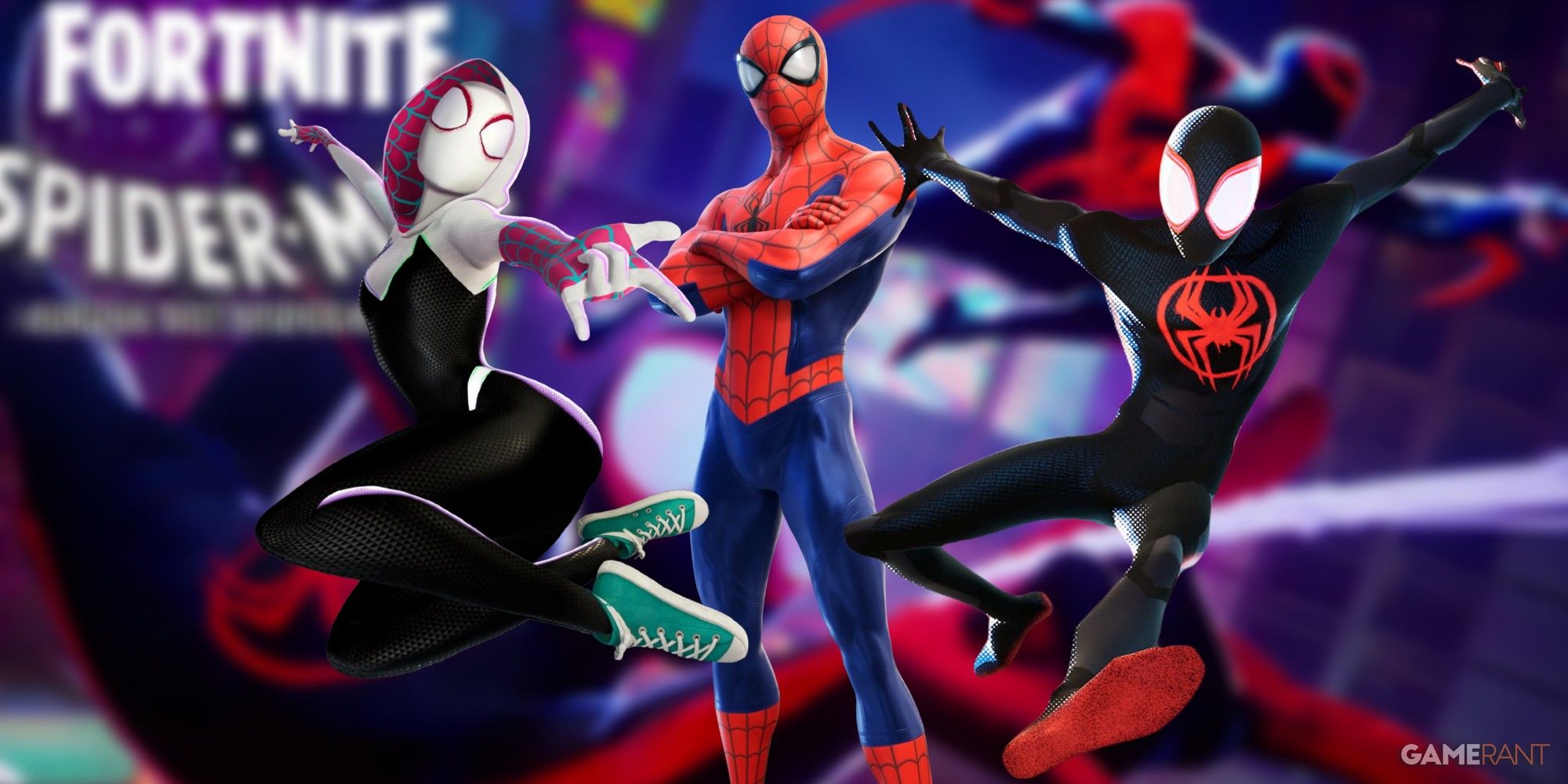 spider-man outfits in fortnite