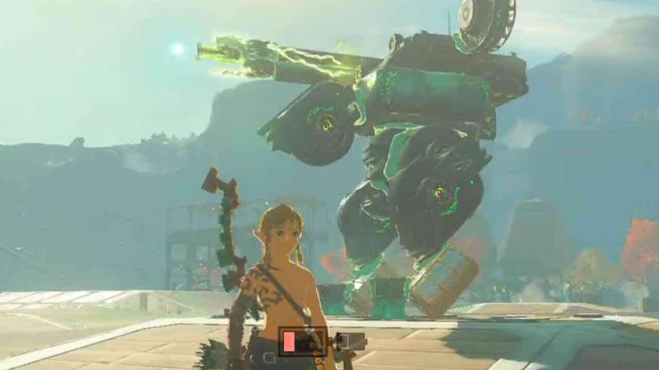 Jogador de Zelda: Tears Of The Kingdom cria arma que supera Metal Gear