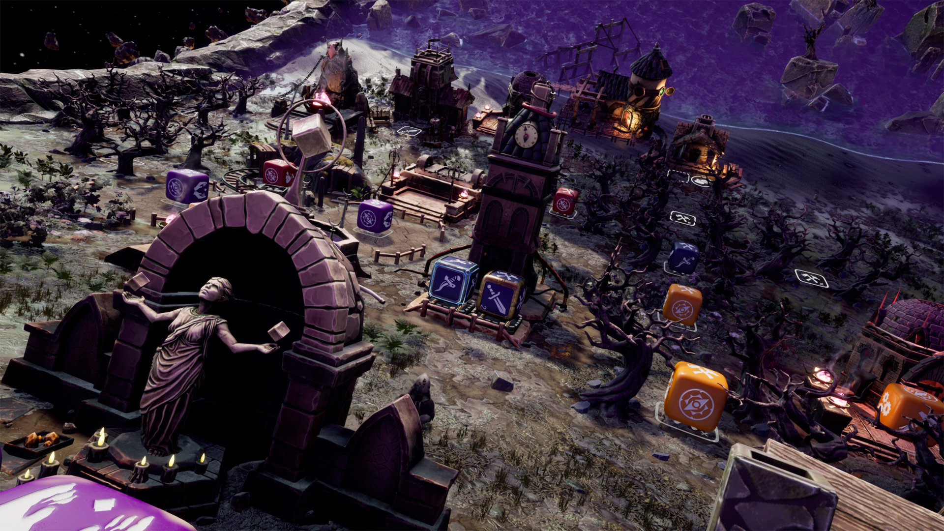 Dando vida à mesa em Dice Legacy: Definitive Edition