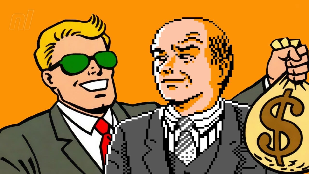 8-Bit Wolf - Relembrando o jogo de NES ensinando as crianças a conquistar Wall Street