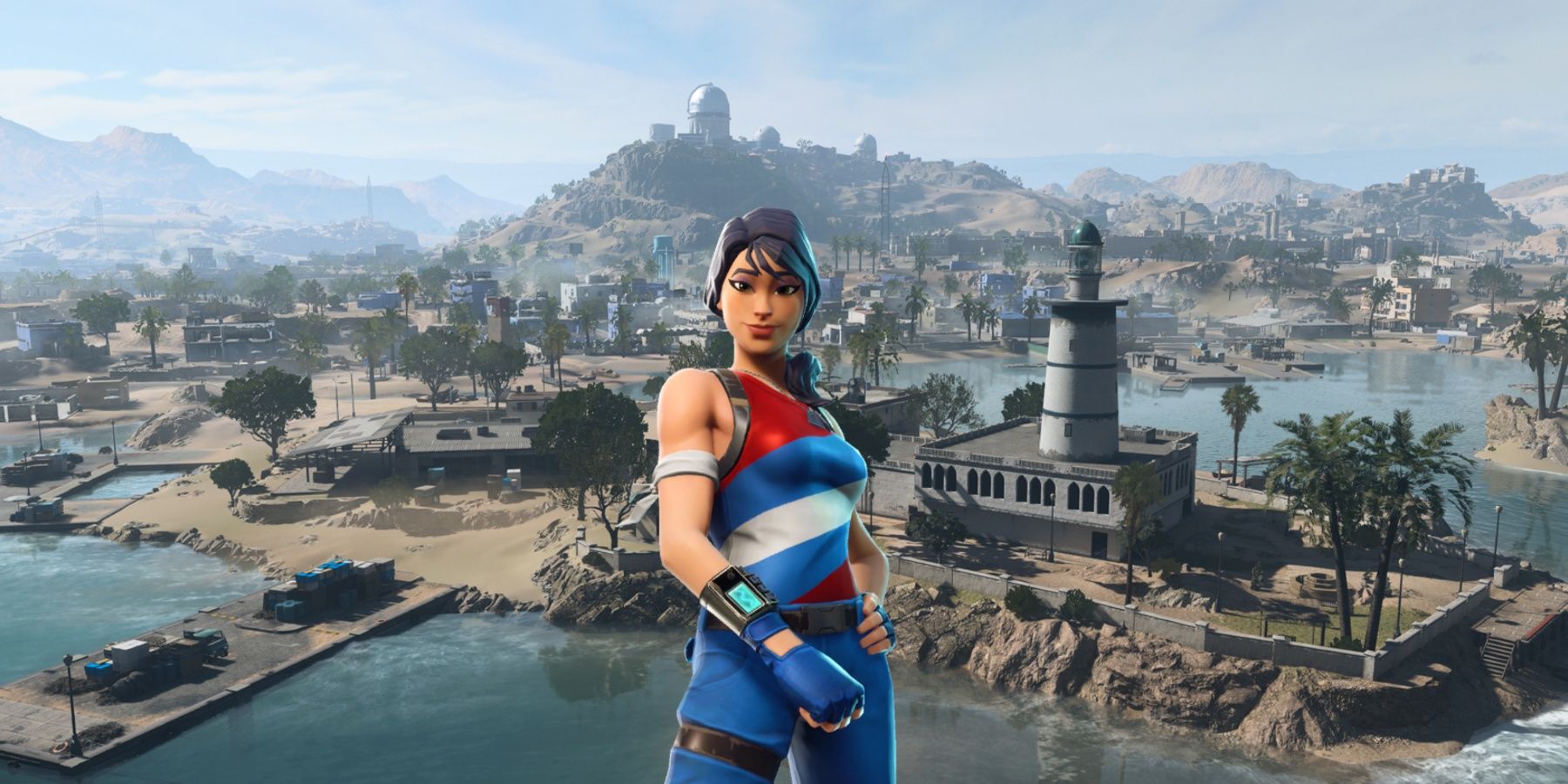 call of duty warzone 2 al mazrah and fortnite character