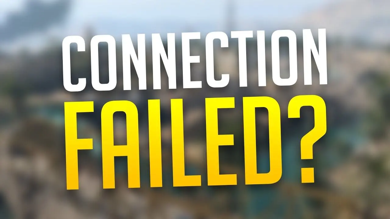 Connection Failed