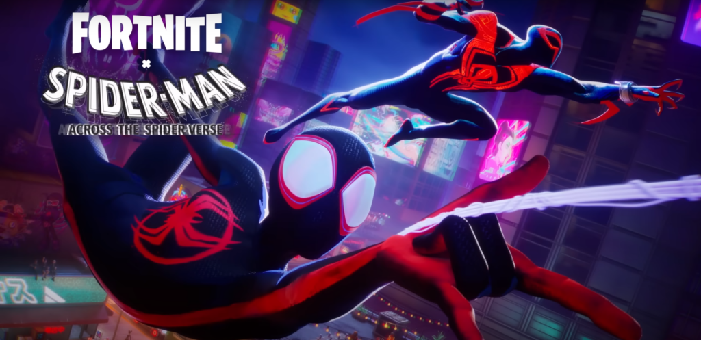 Como encontrar e usar os atiradores de teia do Homem-Aranha no Fortnite