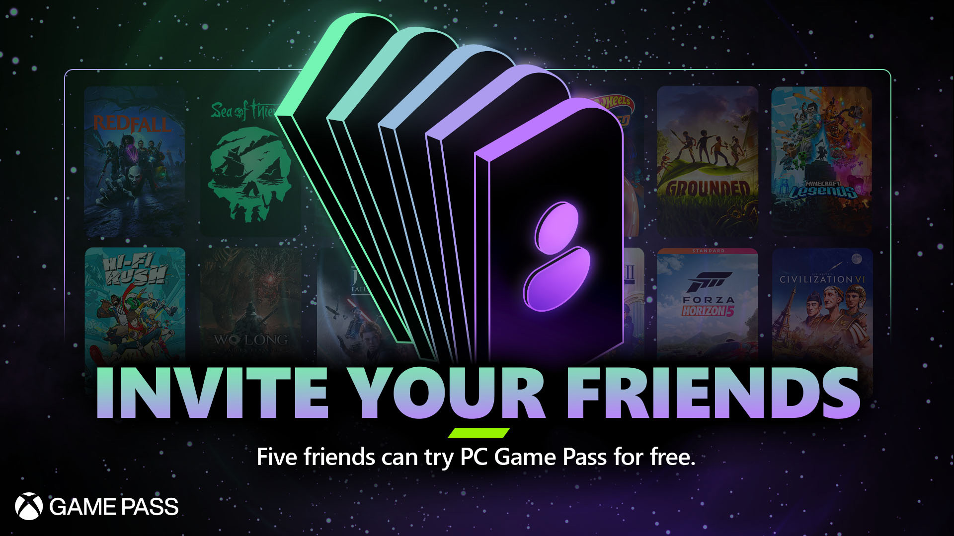 Convide seus amigos e joguem juntos - anunciando o novo programa de indicação de amigos do Game Pass