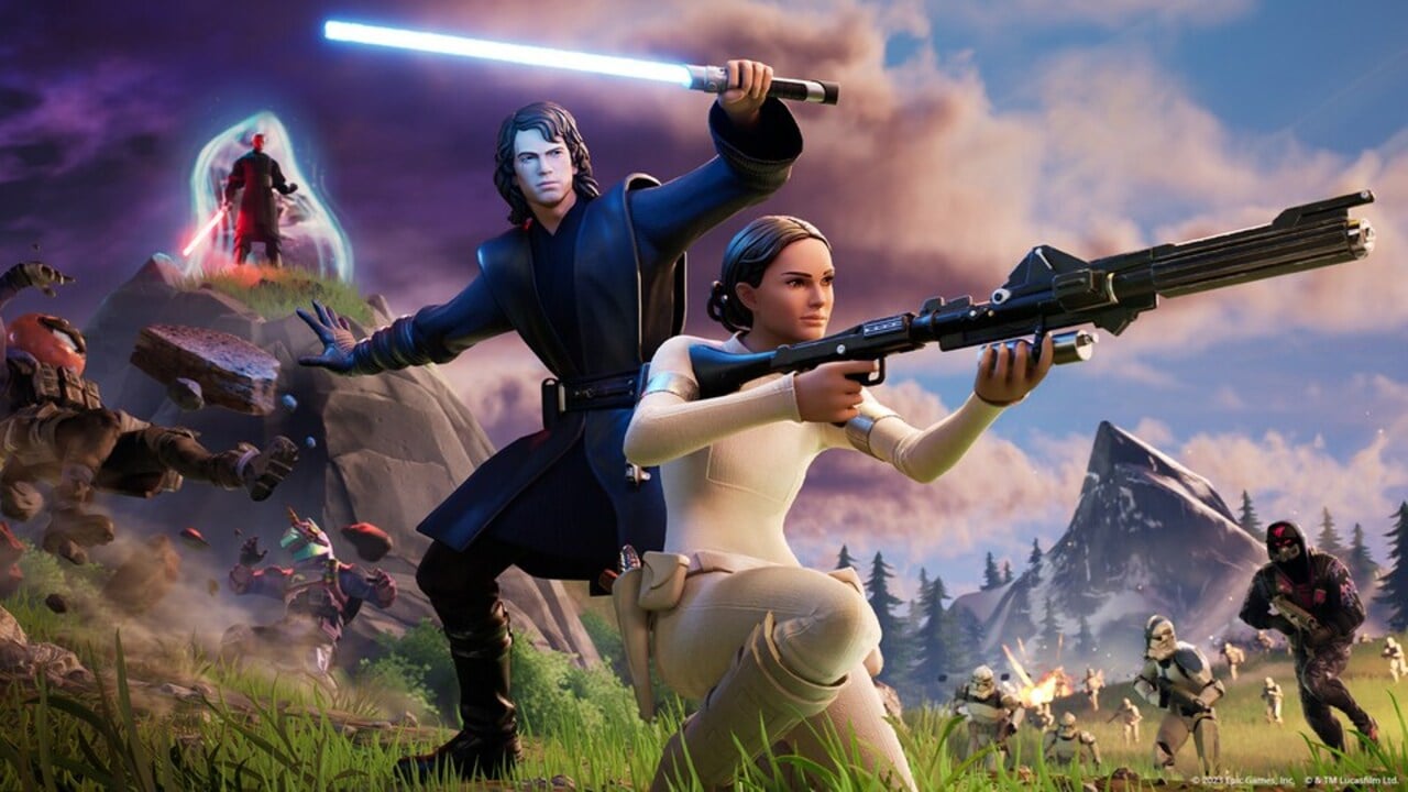 "Encontre a Força" no novo evento Star Wars do Fortnite