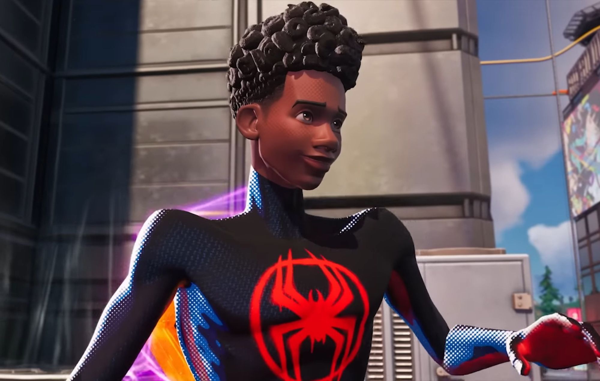 'Fortnite' e o Spider-Verse colidem em novo crossover
