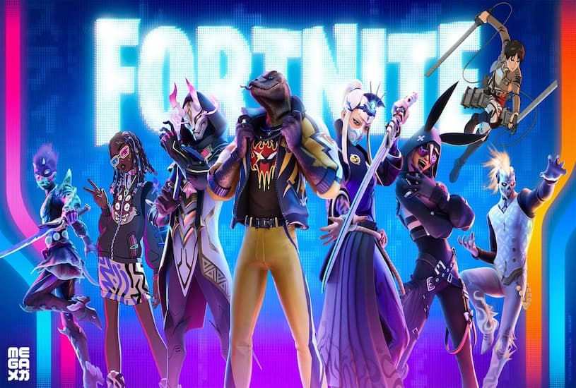 Fortnite está recebendo uma linha de cosméticos