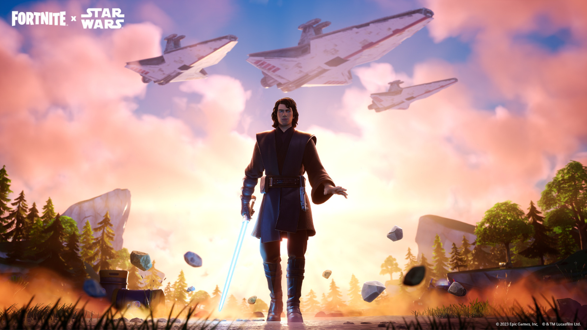 Fortnite lançará a skin de Anakin Skywalker em 4 de maio