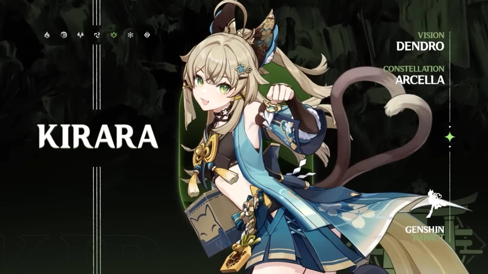 Genshin Impact comemora o lançamento da versão 3.7 com um extenso trailer estrelando a jogabilidade de Kirara