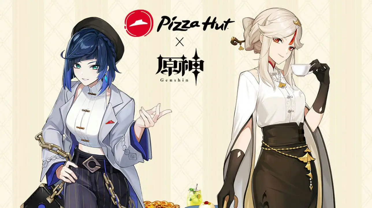 Genshin Impact também terá colaboração com a Pizza Hut no Japão