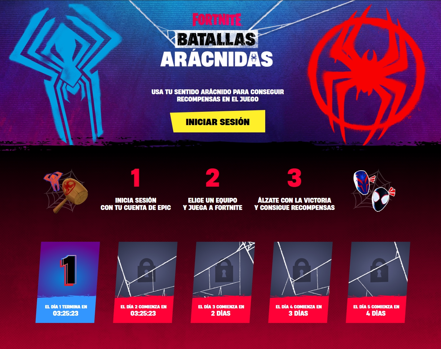 Grátis: Fortnite tem presentes do Homem-Aranha para você e eles podem ser seus facilmente |  ruetir