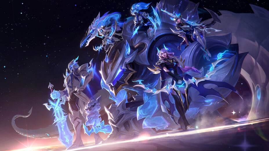 LoL: Le splashart des skins des Worlds 2022 est la, et il envoie du lourd!