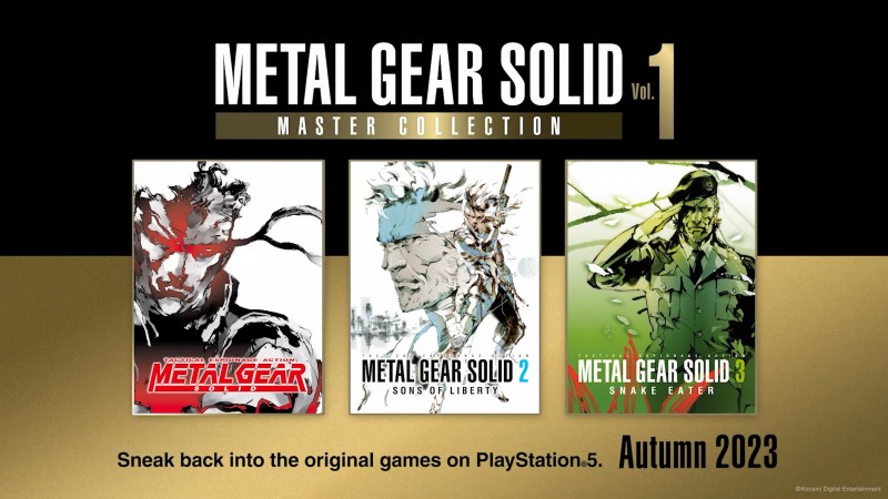Metal Gear Solid 1, 2 e 3 estão chegando ao PlayStation 5