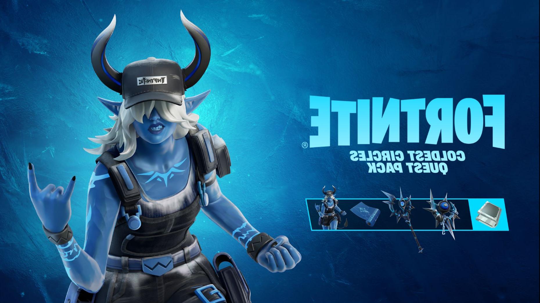The free Fortnite Coldest Circles Quest Pack, right now available to all Fortnite players, no matter what their format of choice, is for players to enjoy today.